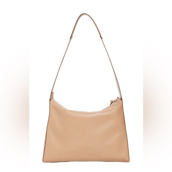 FRAME Two Textured shoulder bag in tan leather - Picture 3 of 16